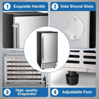 100LBS Freestanding Commercial Ice Maker Z5845A