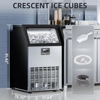 100LBS Freestanding Commercial Ice Maker Z5845A