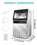 100LBS Freestanding Commercial Ice Maker Z5845A