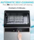 100LBS Freestanding Commercial Ice Maker Z5845A