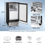 100LBS Freestanding Commercial Ice Maker Z5845A