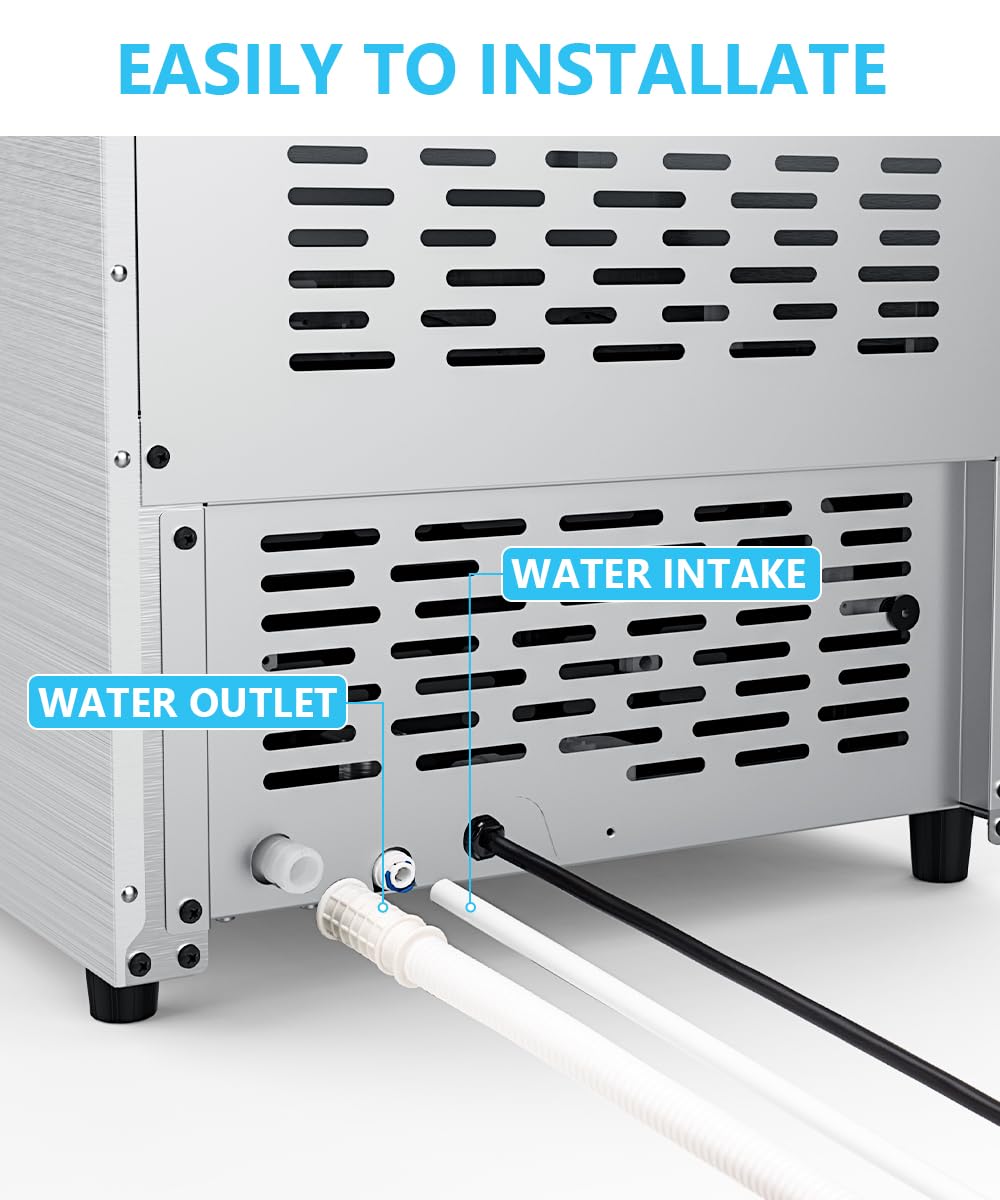 100LBS Freestanding Commercial Ice Maker Z5845A