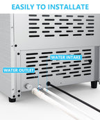 100LBS Freestanding Commercial Ice Maker Z5845A