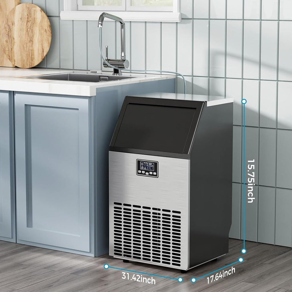 100LBS Freestanding Commercial Ice Maker Z5845A