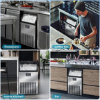 100LBS Freestanding Commercial Ice Maker Z5845A