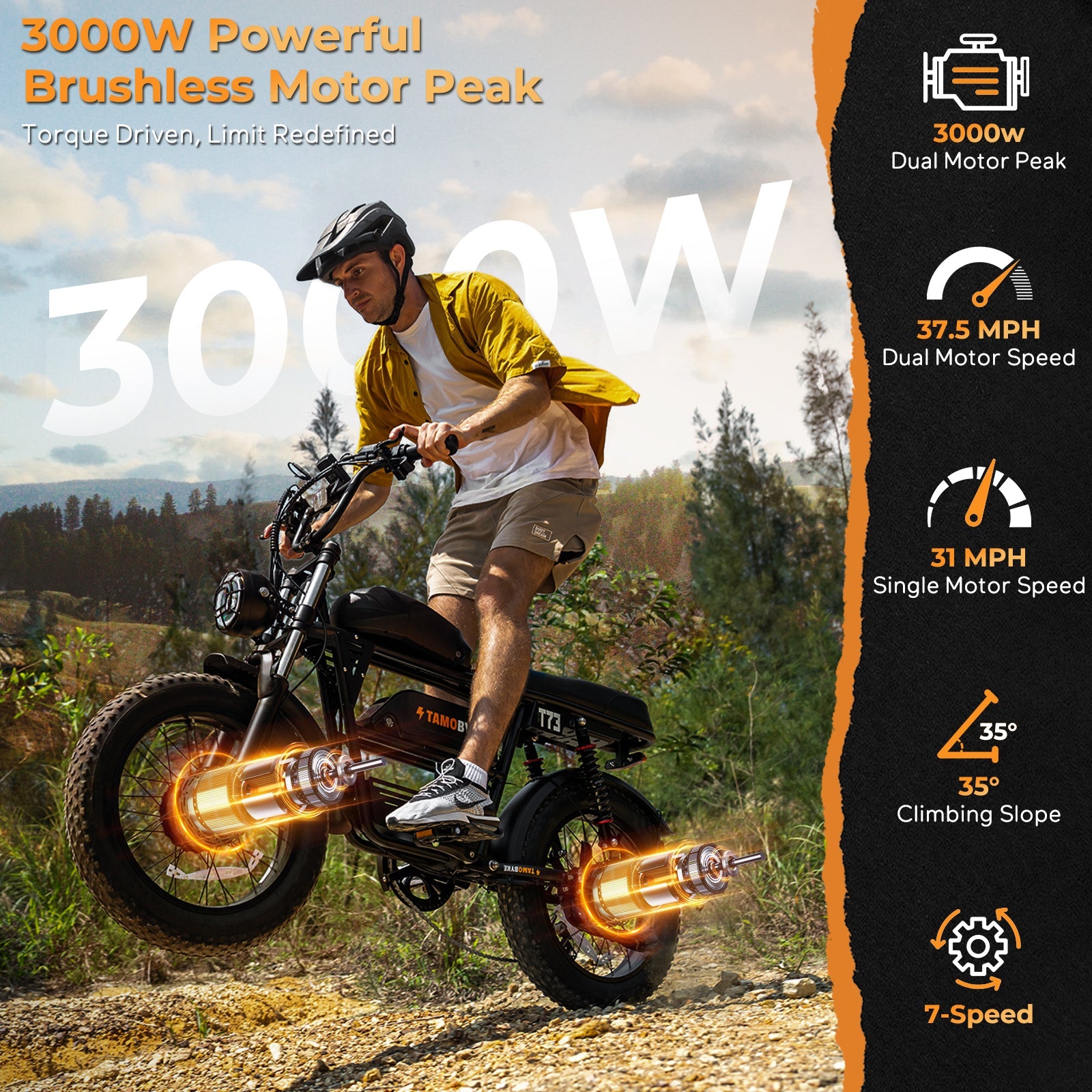 Tamobyke T73 Pro Max Electric Bike
