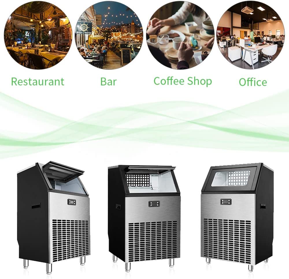 100LBS Freestanding Commercial Ice Maker Z5845A