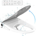 iliD Smart Max Bidet Toilet Seat, Electric Elongated Ecoseat with Four Cleaning Modes