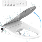 iliD Smart Max Bidet Toilet Seat, Electric Elongated Ecoseat with Four Cleaning Modes