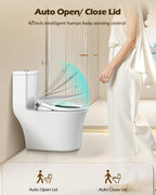 iliD Smart Max Bidet Toilet Seat, Electric Elongated Ecoseat with Four Cleaning Modes