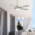 52″ Smart ABS Blades Ceiling Fan