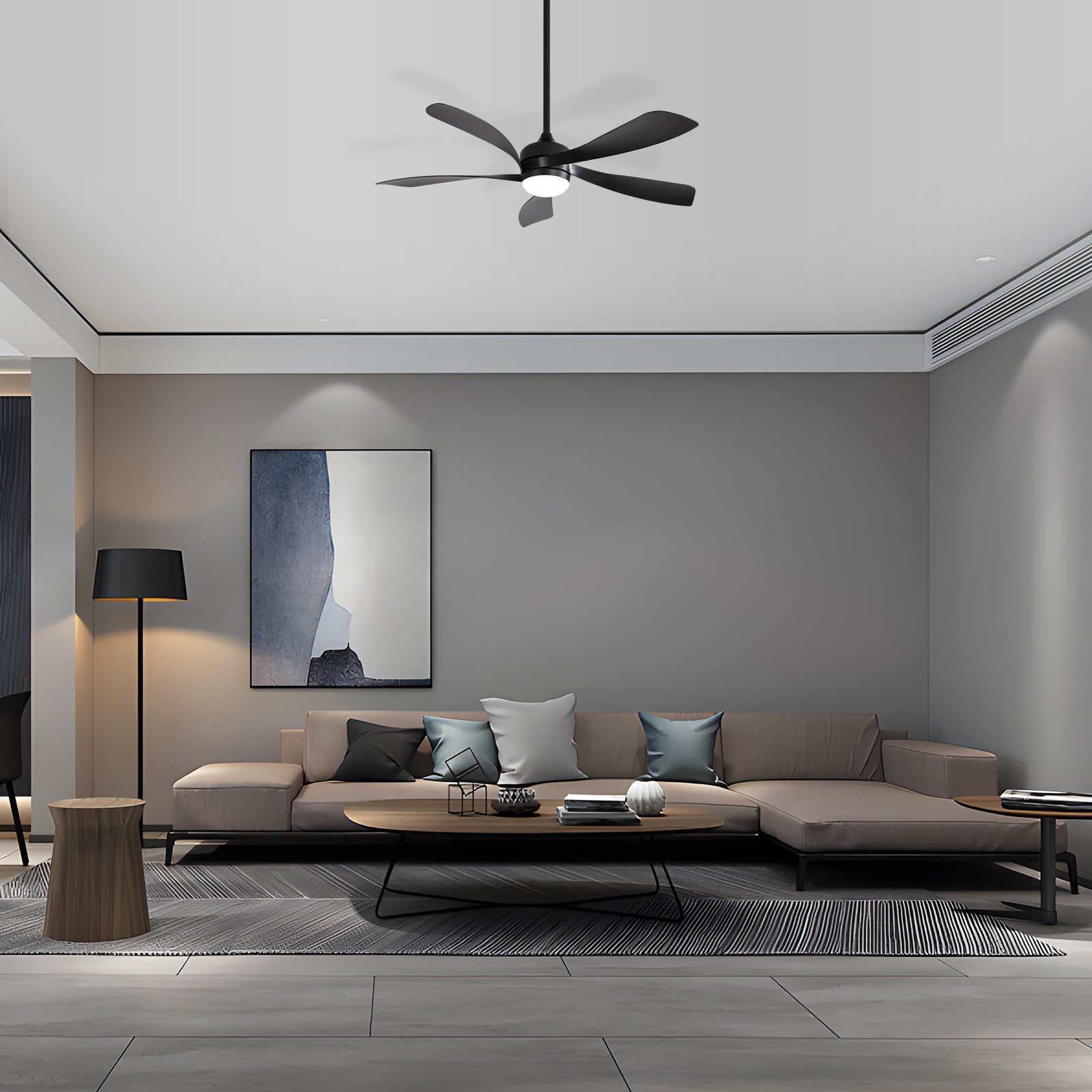 52″ Smart ABS Blades Ceiling Fan
