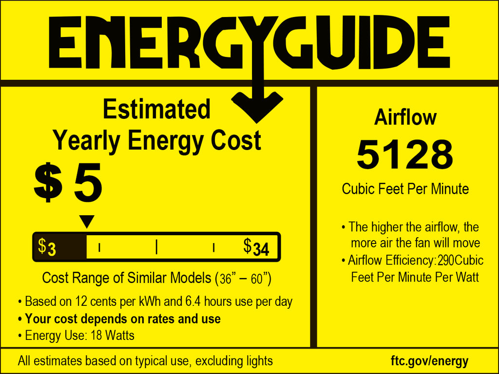 52″ Smart ABS Blades Ceiling Fan
