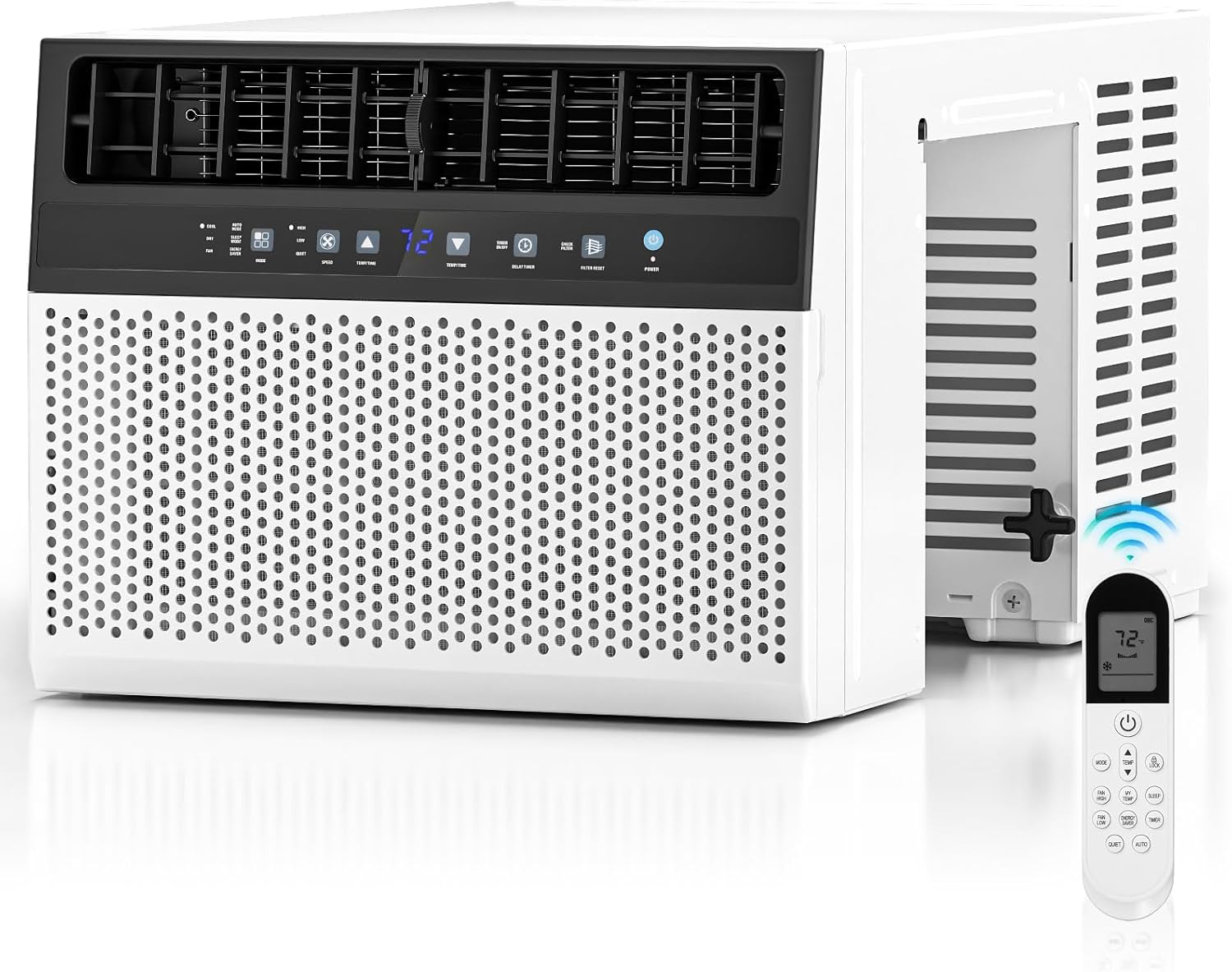 ZAFRO 12000 BTU U Shaped Window Air Conditioner Cools up to 550 Sq Ft