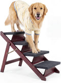 MEWANG Wooden Pet Stairs/Pet Steps (31.5" L x 17.2" W x 25.0" H)