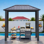 Endark 8'x5' Outdoor Hardtop BBQ Gazebo