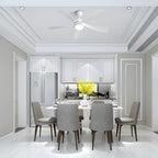 52″ Smart ABS Blades Ceiling Fan