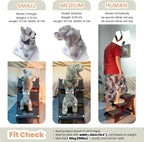 MEWANG Wooden Pet Stairs/Pet Steps (31.5" L x 17.2" W x 25.0" H)