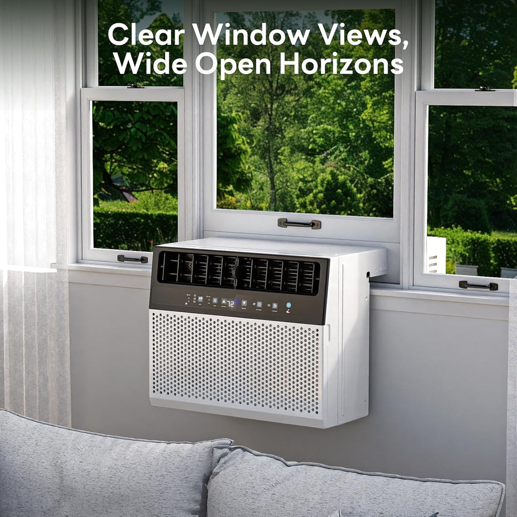 ZAFRO 12000 BTU U Shaped Window Air Conditioner Cools up to 550 Sq Ft