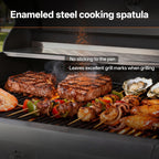 Endark Upgraded 58,500 BTU 5-Burner Stainless Steel Propane Gas Grill – Outdoor BBQ Grill with Side Burner & Porcelain Grates, Barbecue Grill Wheeled for Patio, Garden, Backyard
