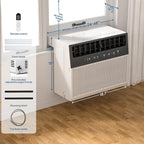 ZAFRO 12000 BTU U Shaped Window Air Conditioner Cools up to 550 Sq Ft