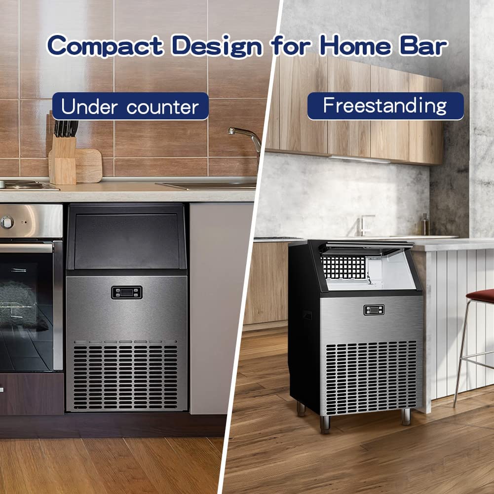 100LBS Freestanding Commercial Ice Maker Z5845A