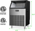 100LBS Freestanding Commercial Ice Maker Z5845A
