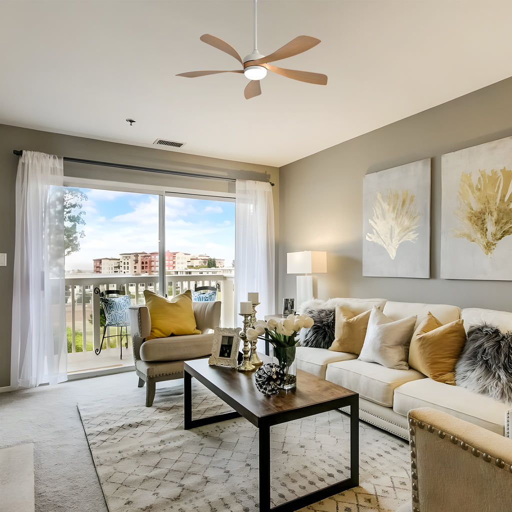 52″ Smart ABS Blades Ceiling Fan