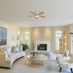52″ Smart ABS Blades Ceiling Fan